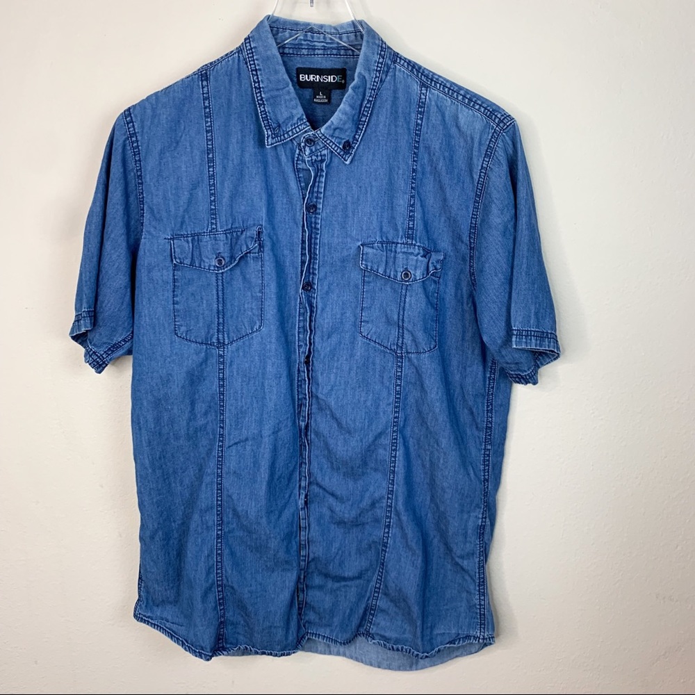 Burnside Denim Short Sleeve Shirt